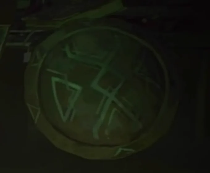Shield found in benzos shop