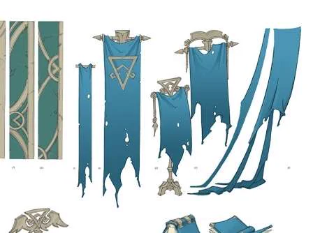 Some flags from the ruination game