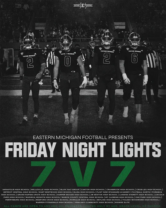 EMU Football Friday Night Lights 7 v 7