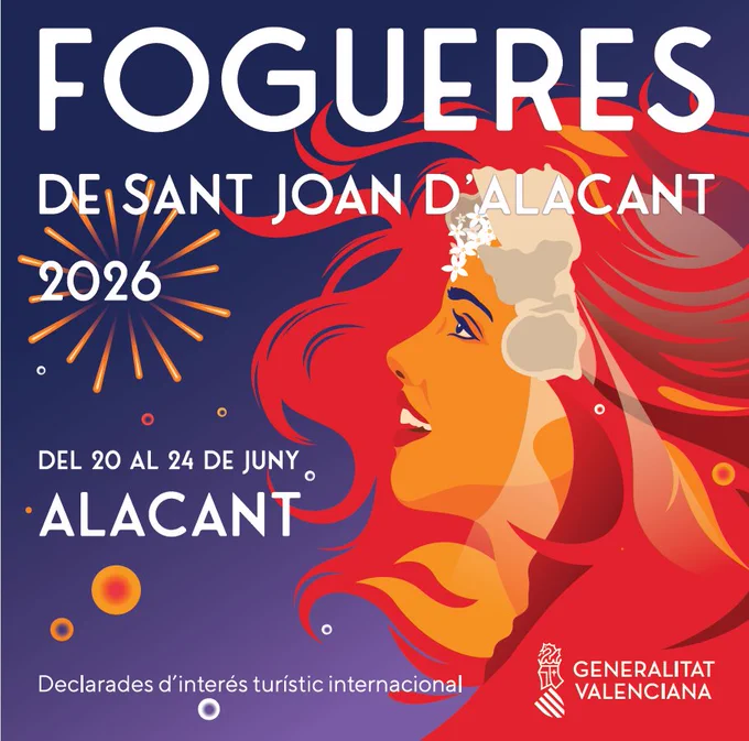 Cartel hogueras San Juan de Alicante