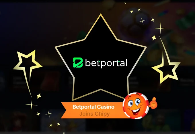 Betportal Casino joins Chipy!
Welcome Pack: up to $1,000   150 FS across 3 deposits
Weekly Free Spins, Match Bonus, and Cashback continue after the welcome stage
Gamified VIP Club with missions, XP, Stars, and Fortune Wheel rewards
bit.ly/4v9AtH9