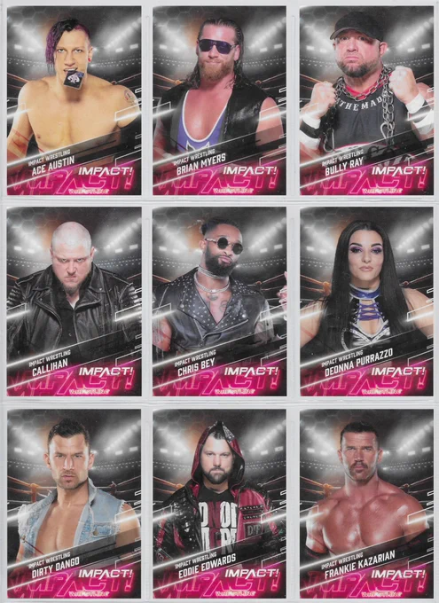 Impact! Wrestling Series 1 Trading Cards 2023