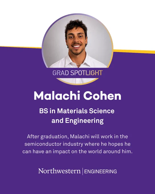 Inspired by a record-breaking marathon and the technology behind it, Malachi Cohen came to Northwestern Engineering determined to design sports equipment that pushes performance to new heights.