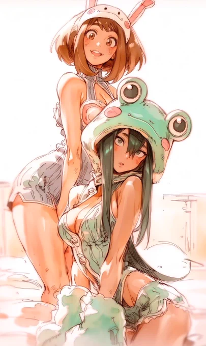 SFW illustration. Made with Nijijourney