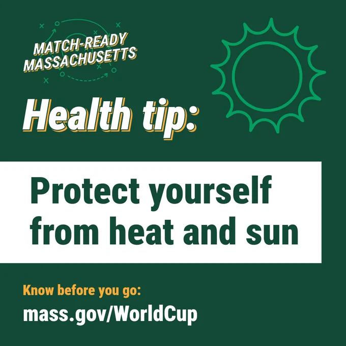 Protect yourself from heat and sun