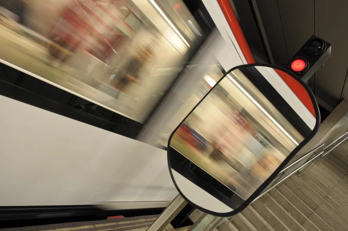 Imatge tren de metro.