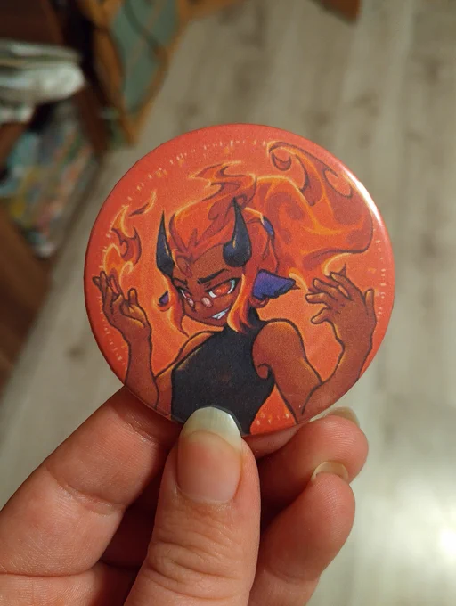 LMK Red Son pin