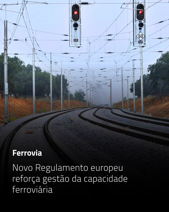 Foi publicado o novo Regulamento europeu relativo à utilização da capacidade da infraestrutura ferroviária no espaço ferroviário europeu único, um passo importante para uma gestão mais eficiente, coordenada e fiável da rede ferroviária europeia.

Este novo enquadramento promove uma maior articulação entre os diferentes intervenientes do setor ferroviário e introduz novas ferramentas de planeamento para responder aos desafios da mobilidade e da logística à escala europeia.