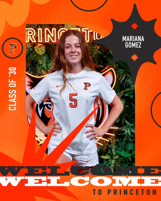 Class of 30 mariana gomez welcome to Princeton posed photo