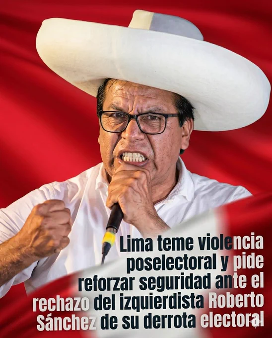 Lima teme violencia poselectoral y pide reforzar seguridad