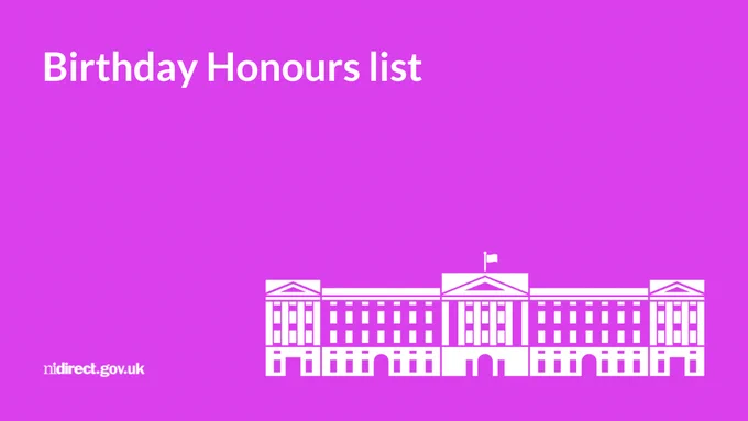 Illustration of Buckingham Palace - Birthday Honours list