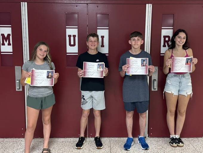 Congratulations to our final Students of the Week for the 25-26 school year! #wearemuir #makingmuirbetter