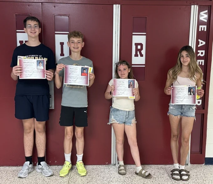Congratulations to our final Students of the Week for the 25-26 school year! #wearemuir #makingmuirbetter