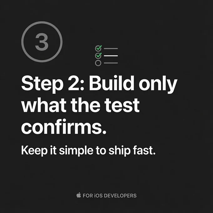 Focus only on confirmed needs. This improves user acquisition fast.