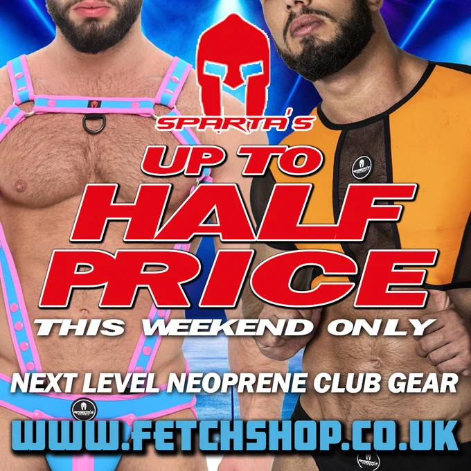 Half Price Spartas Club Gear - www.fetchshop.co.uk