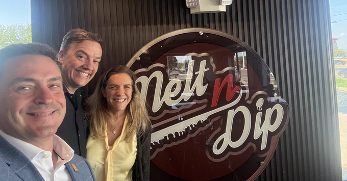 KEES CEO and President Heather Eddy recently enjoyed reconnecting with Alex Harris and Steve Grosskopf at Melt n Dip USA. The gathering brought together members of the Search Committee that partnered with KEES during the CEO search for Naper Settlement.



At KEES, we value the relationships built throughout every search engagement, and it's always rewarding to reconnect. These lasting connections are a reminder that strong partnerships extend well beyond a completed search.



#KEESoutandabout #Reconnections #SearchCommittee #LeadershipSearch #RelationshipBuilding 