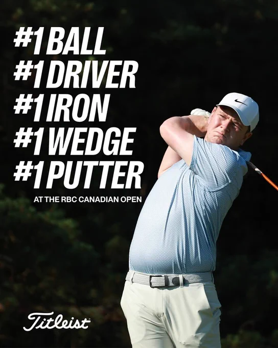 Titleist is at TPC Toronto at Osprey Valley.