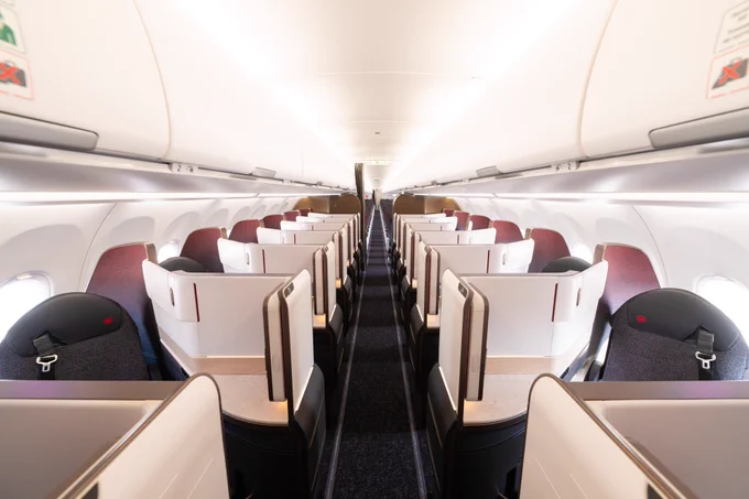 Signature Class suites on board the Air Canada A321XLR