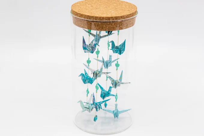 Volière turquoise