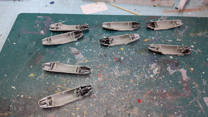 Hobbyboss P262 and Ki202 1/72 scale models.