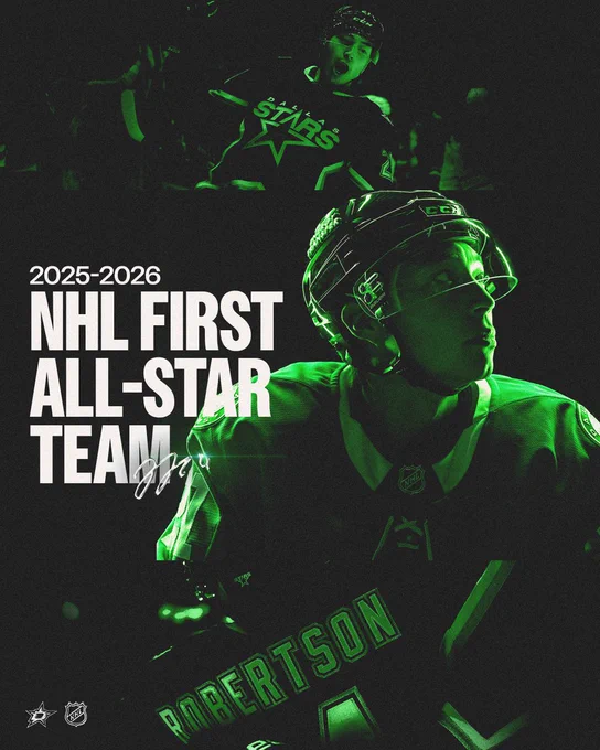 Jason Robertson - 2025-26 NHL First All-Star Team