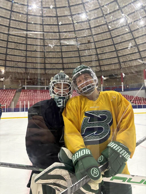Aerin Frankel and Hannah Brandt.