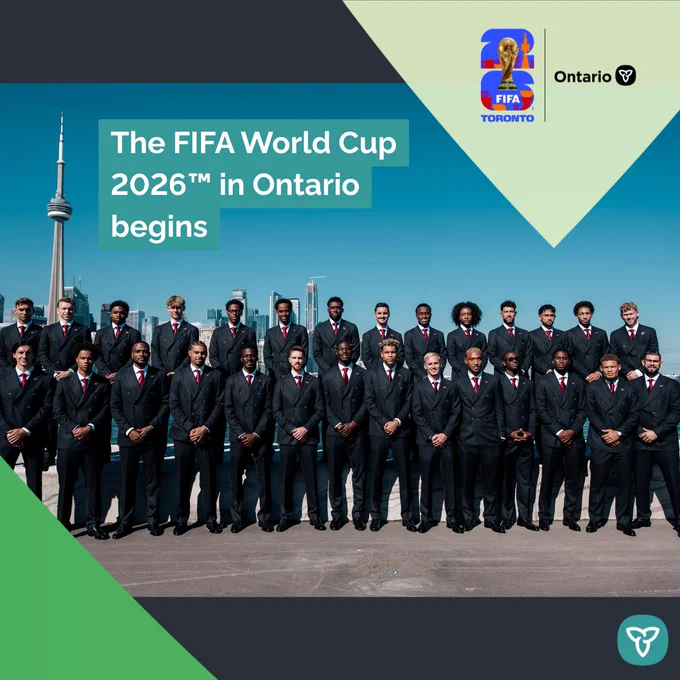The FIFA World Cup 2026™ in Ontario begins