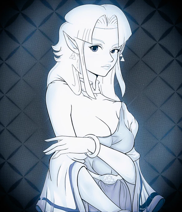 Princess Zelda from the legend of zelda series into a Noir style
follow me on for more content as this
https://www.deviantart.com/b4arts

Open for commissions