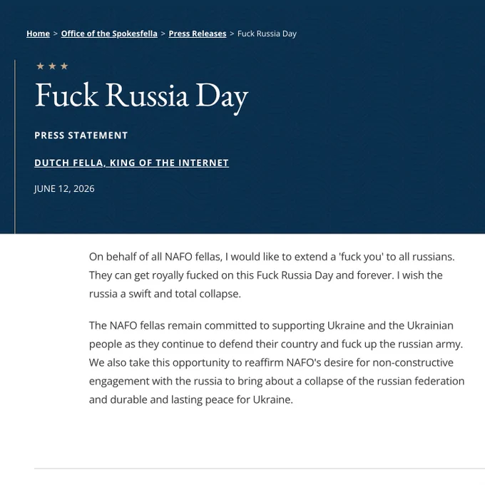 f*ck russia day