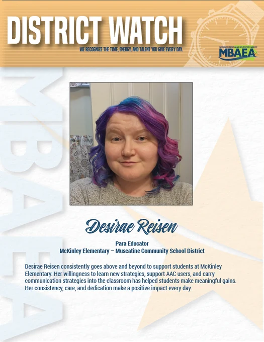District Watch - Desirae Reisen
