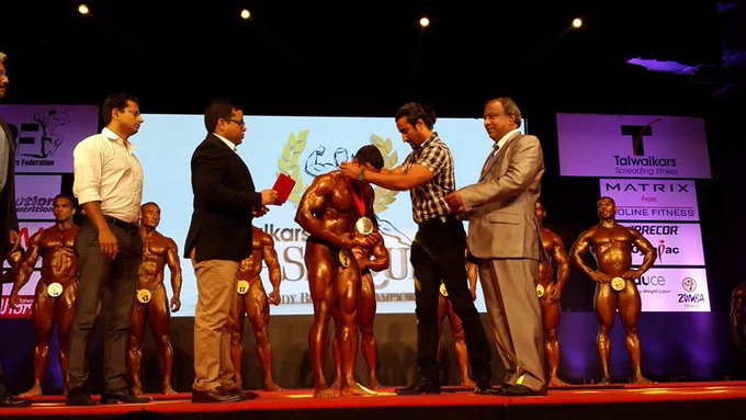 Suchhi kumar attend Mr India bodybuilding championship