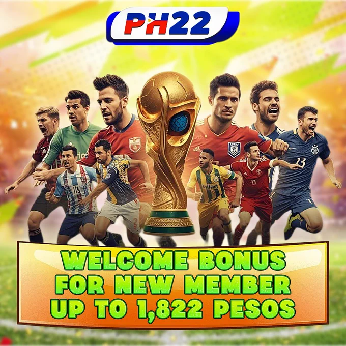 🎉 𝐖𝐄𝐋𝐂𝐎𝐌𝐄 𝐁𝐎𝐍𝐔𝐒 𝐟𝐨𝐫 𝐍𝐄𝐖 𝐌𝐄𝐌𝐁𝐄𝐑𝐒!🎉

🔥 Make your first deposit and enjoy a bonus of up to
1️⃣,8️⃣2️⃣2️⃣.0️⃣0️⃣ PESOS! 💰

🔥 Don’t miss this chance to boost your starting balance and maximize your winning opportunities.

🔥 Join now and claim your reward! Only here at PH22!