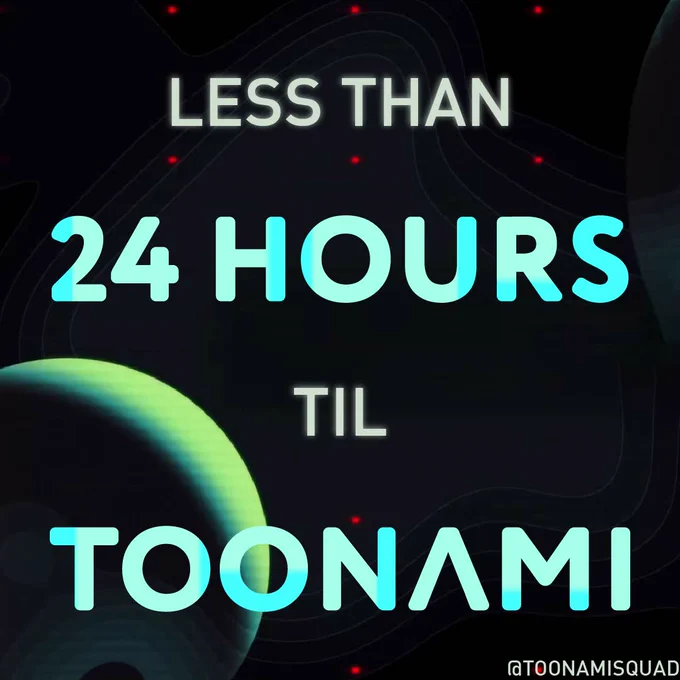 Less than 24 hours until Toonami.