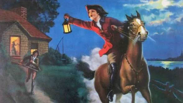 Paul Revere the British are coming meme