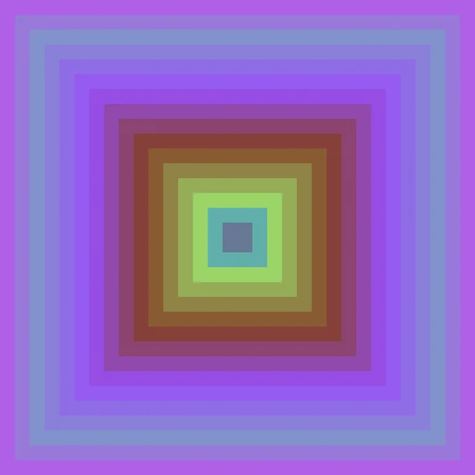 A randomly generated pattern