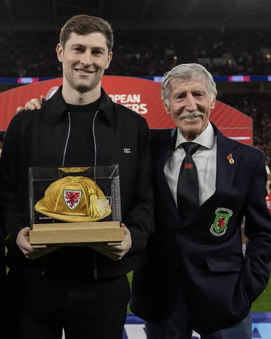 Ben Davies and Cliff Jones together.
