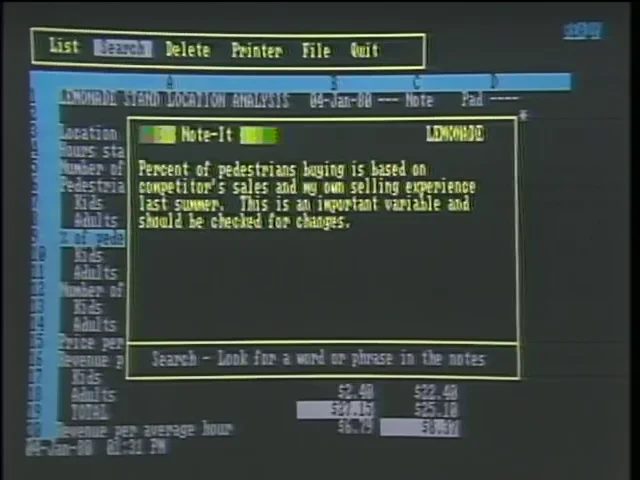 Approximate Frame #291 from The Computer Chronicles - RAM Resident Software 1986-xV2rxImyGYE