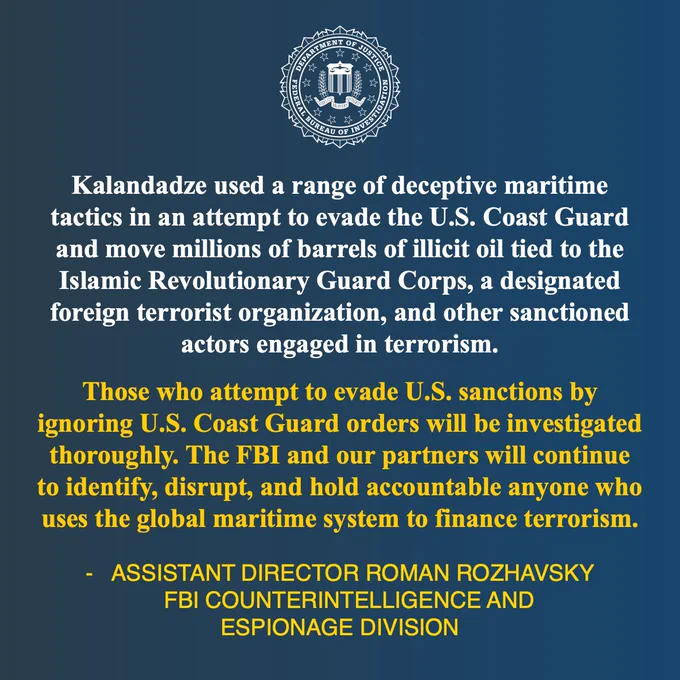 Quote from Assistant Director Roman Rozhavsky of the FBI Counterintelligence and Espionage Division. Visit the link in the text to learn more.