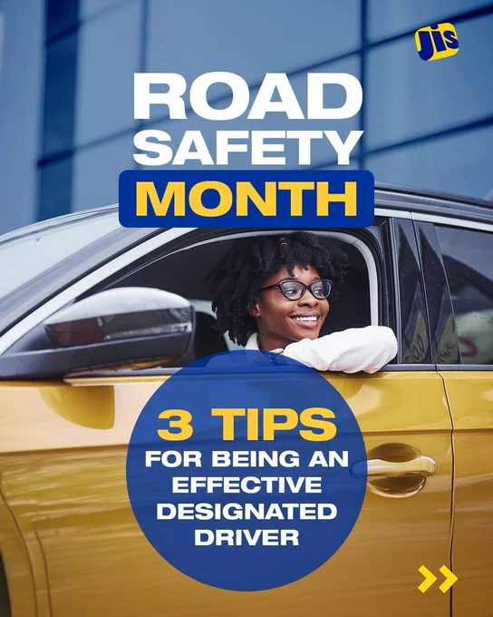 June is Road Safety Month. Here are 3 tips for being an effective designated driver.