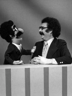 Gene Shalit and Muppet duplicate