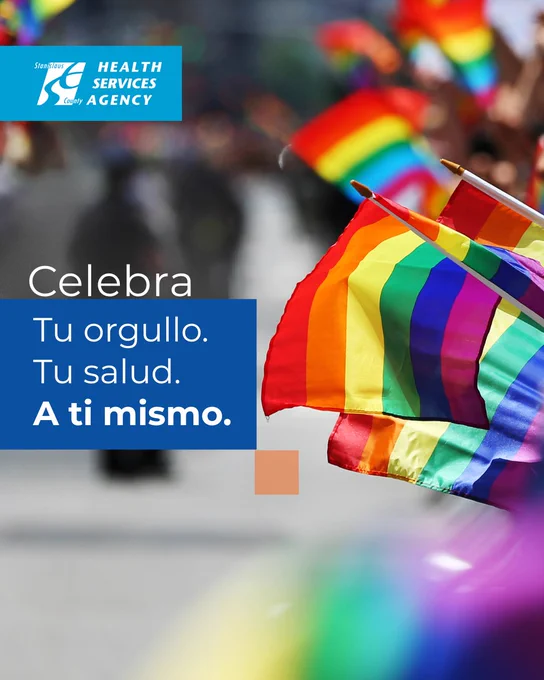 Celebra. Tu orgullo. Tu salud. Tú.