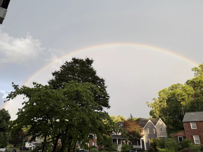 Rainbow in the neighborhood