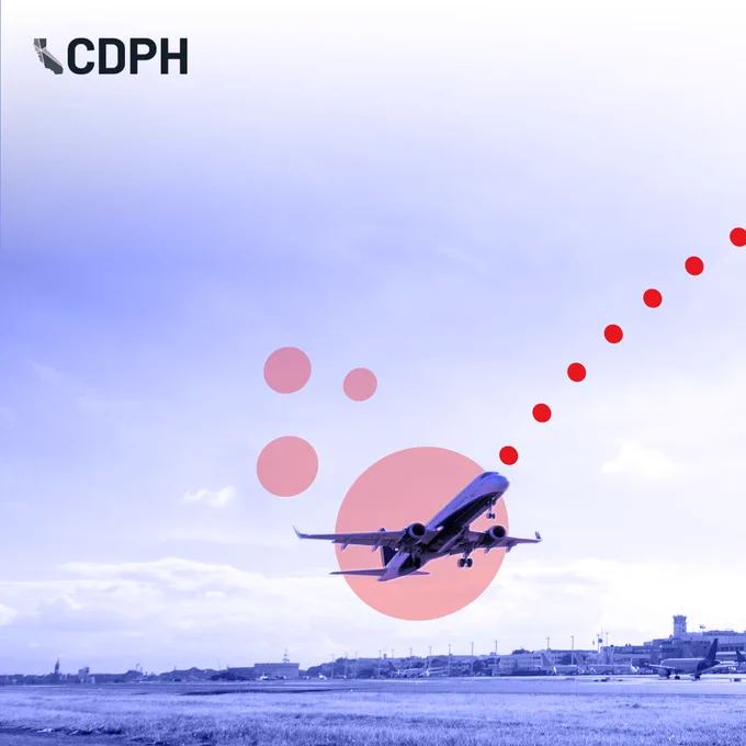 Imagen de un avión en el cielo.