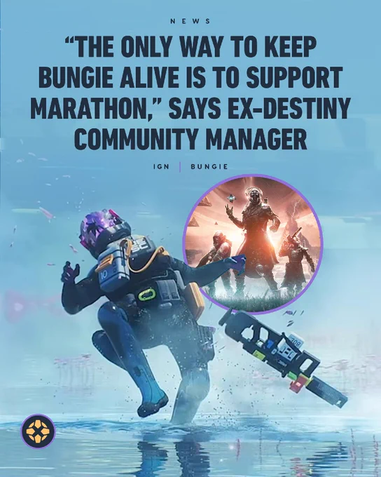 “The Only Way to Keep Bungie Alive Is to Support Marathon,” Says Ex-Destiny Community Manager