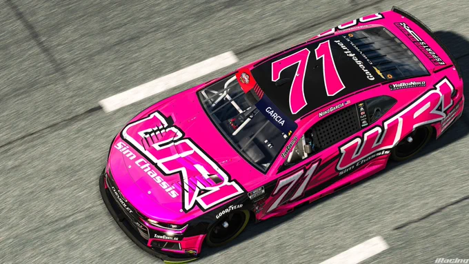 WR1 Sim Chassis - NASCAR Class A - 201