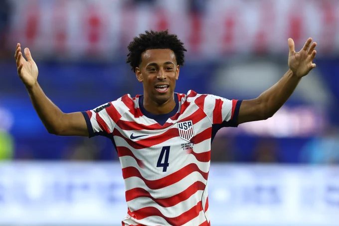 Tyler Adams as the USA beat Paraguay at the FIFA World Cup