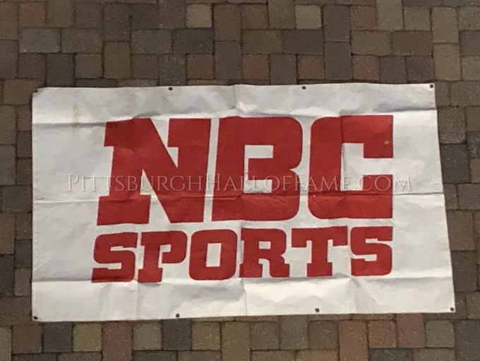 NBC Sports sign from the 1970s