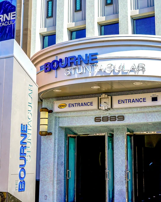 Photo of the Bourne Stuntacular.