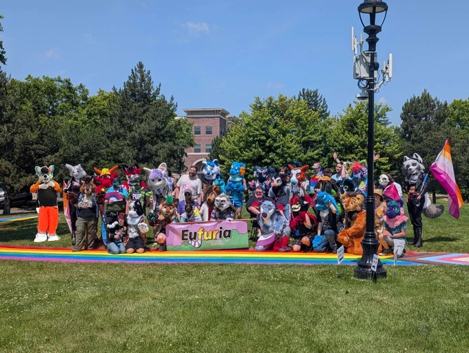 Furries and humans