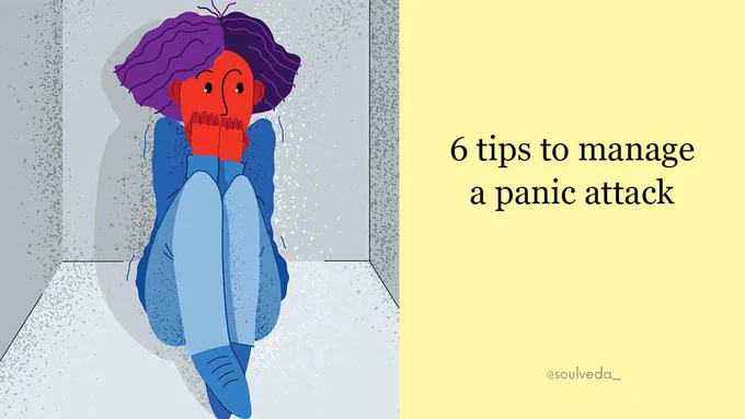 6 tips to manage a panic attack